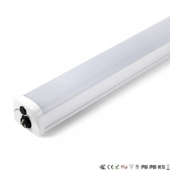 IP66 1200mm 110 lumen per w  LED Tri Proof Light Fixture Use For Warehouse